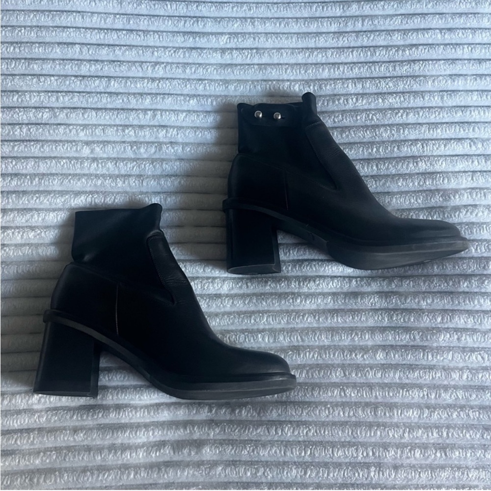 Rag & Bone Black Leather Ankle Boots